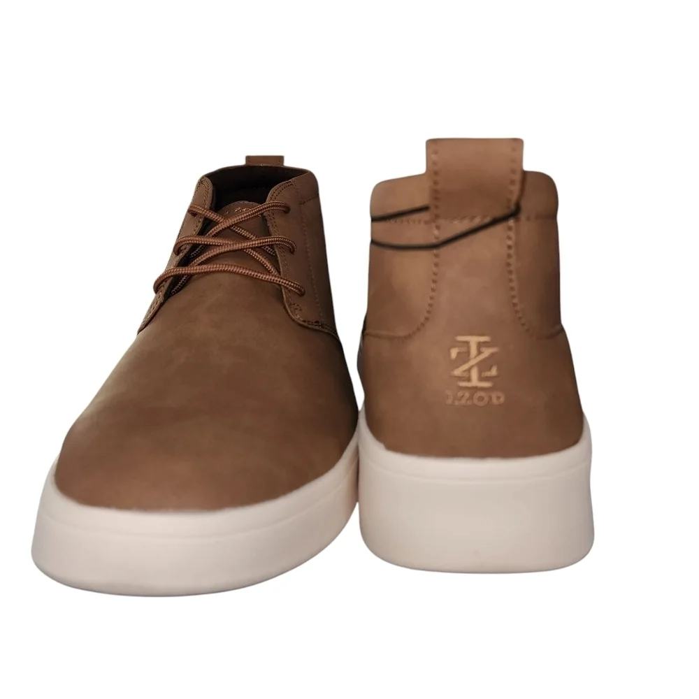 IZOD Palmer Men's Size 12, Lace-up Chukka Boots, Brown, New in Box